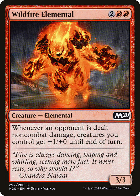 Wildfire Elemental (M20) #297 [EN/N]