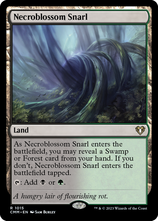 Necroblossom Snarl (CMM) #1015 [EN/N]