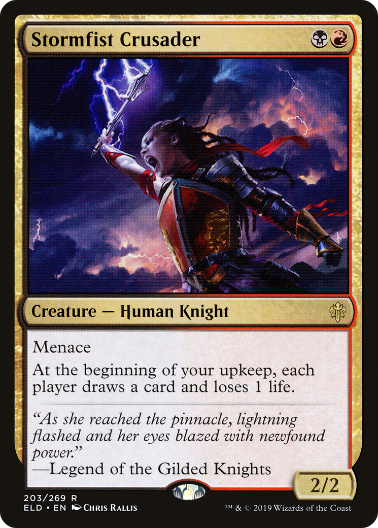 Stormfist Crusader (ELD) #203 [EN/N]