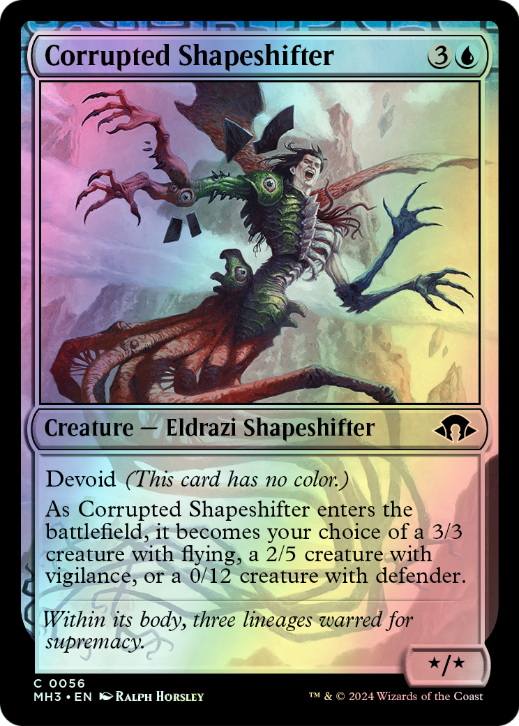 Corrupted Shapeshifter (MH3) #56 [EN/F] s/o