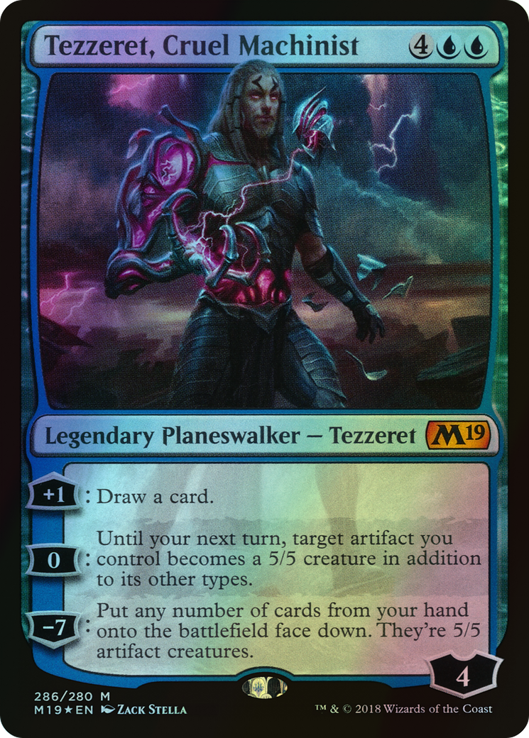 Tezzeret, Cruel Machinist (M19) #286 [EN/F]