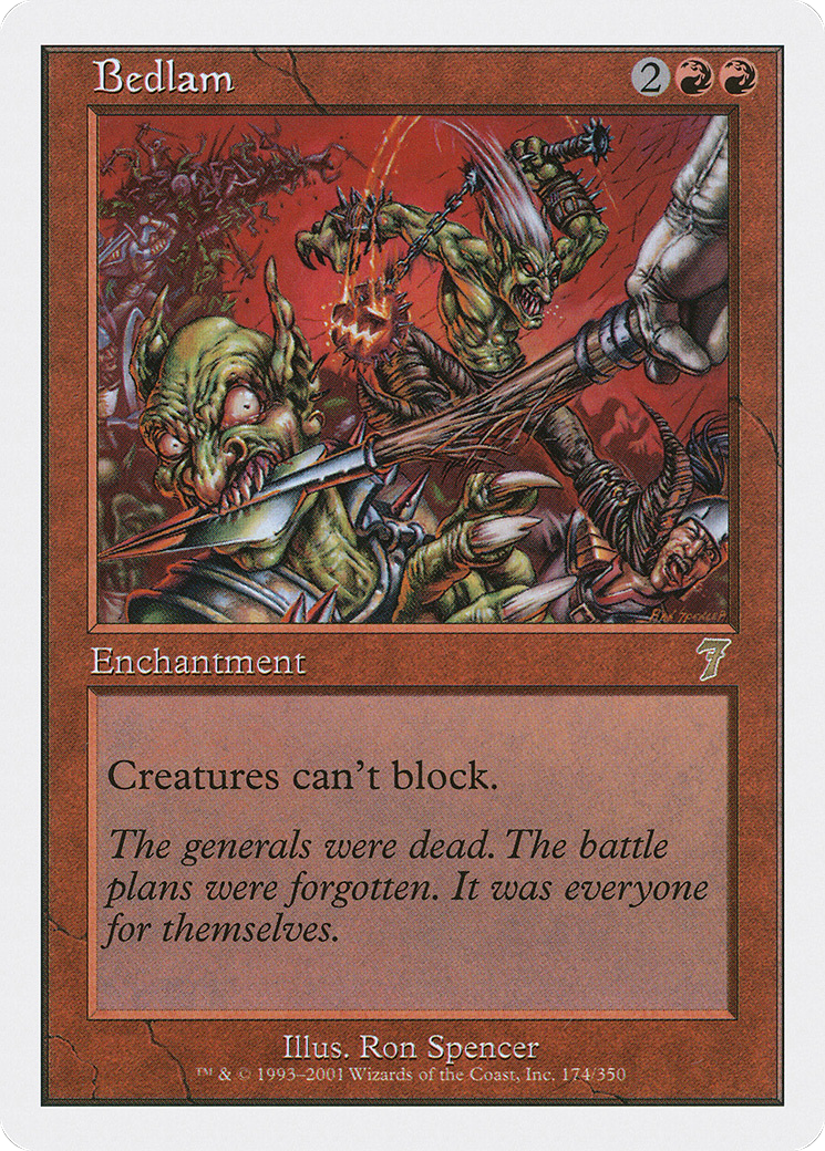 Bedlam (7ED) #174 [EN/N]