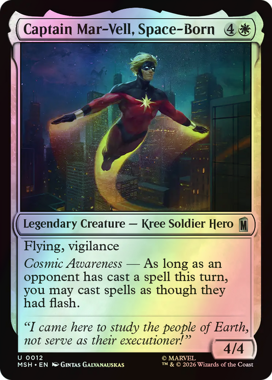 Captain Mar-Vell, Space-Born (MSH) #12 [EN/F] s/o