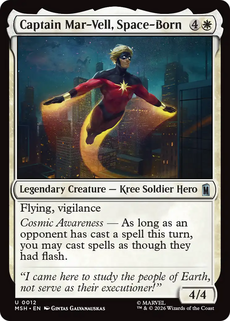 Captain Mar-Vell, Space-Born (MSH) #12 [EN/N]