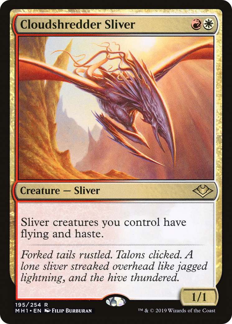 Cloudshredder Sliver (MH1) #195 [EN/N] s/o