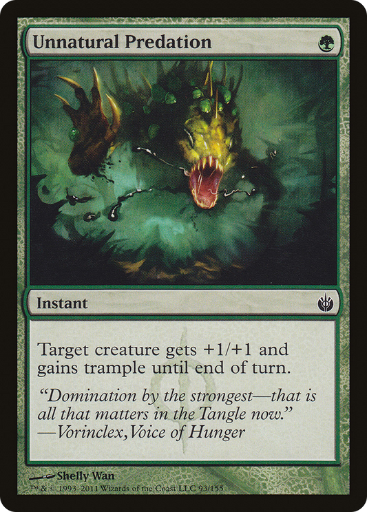 Unnatural Predation (MBS) #93 [EN/N]