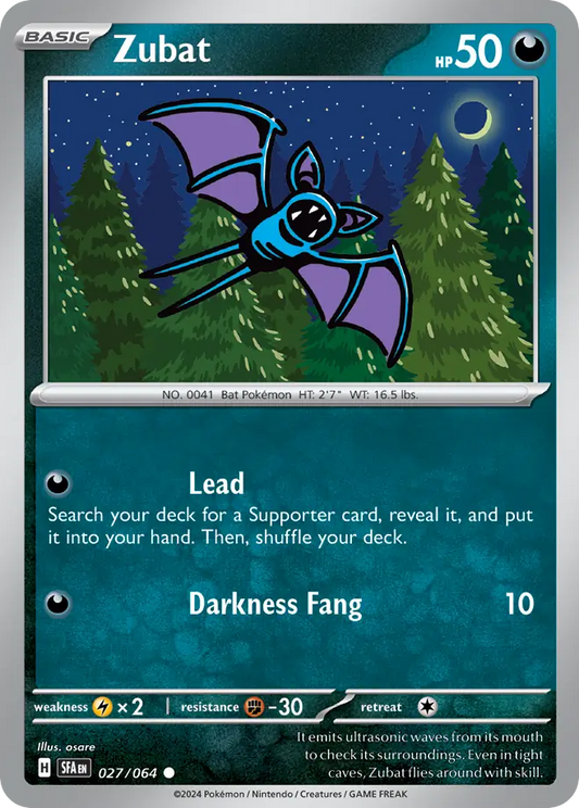 Zubat (SFA) #027 [EN/N] s/o