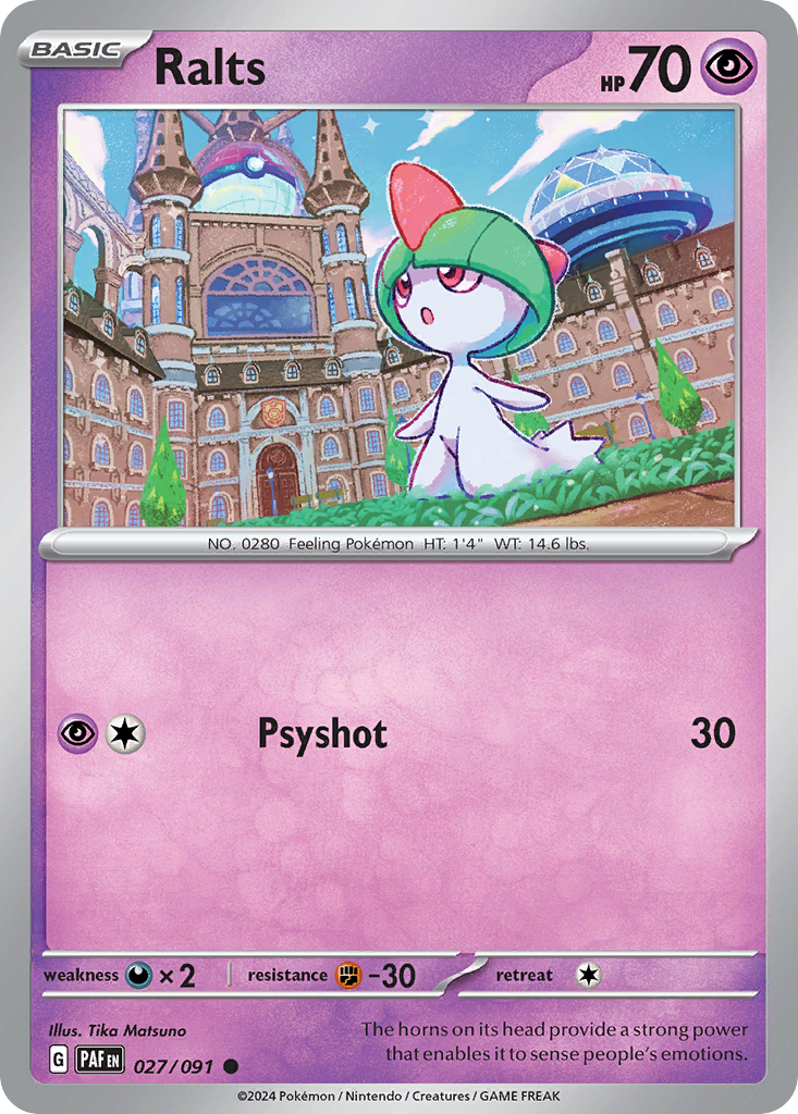 Ralts - 027/091 (PAF) #027 [EN/N]