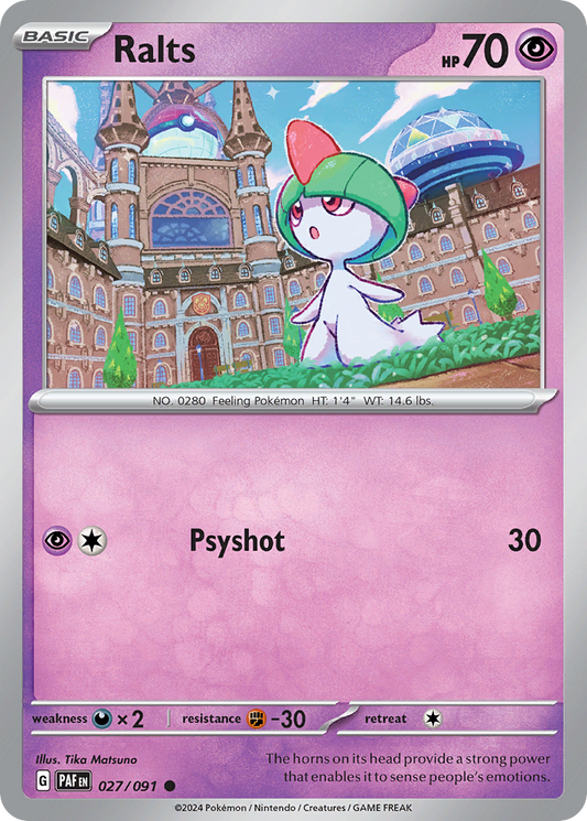 Ralts - 027/091 (PAF) #027 [EN/N]