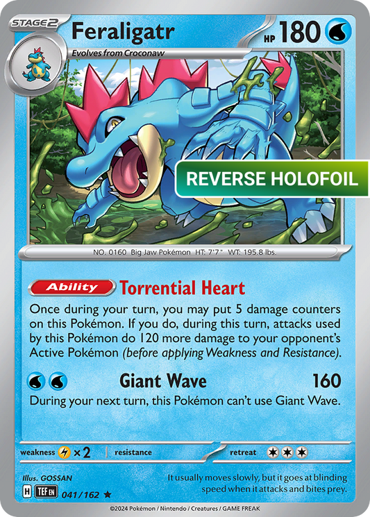 Feraligatr (TEF) #41 [EN/R] s/o