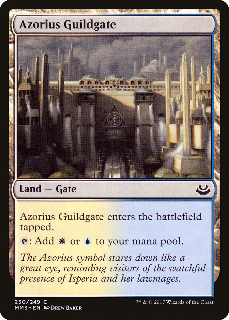 Azorius Guildgate (MM3) #230 [EN/N]