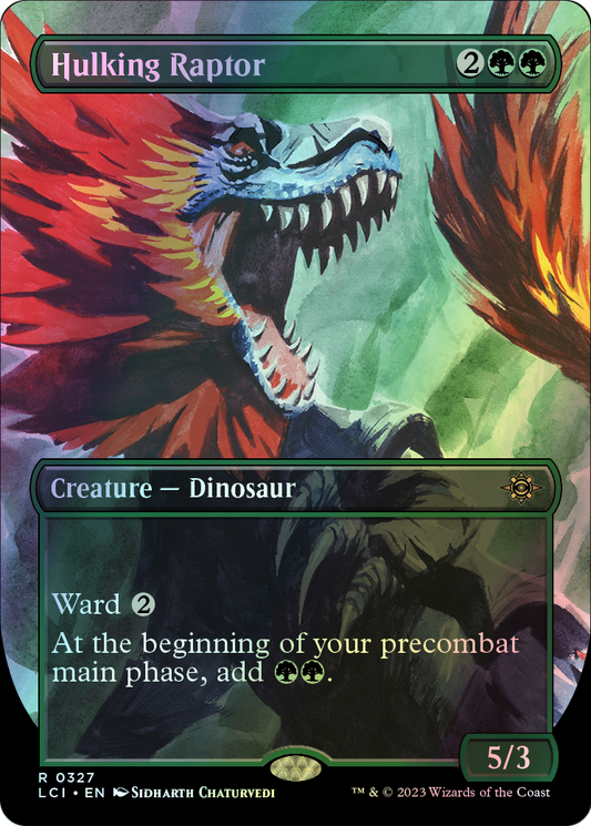Hulking Raptor (LCI) #327 [EN/F] s/o