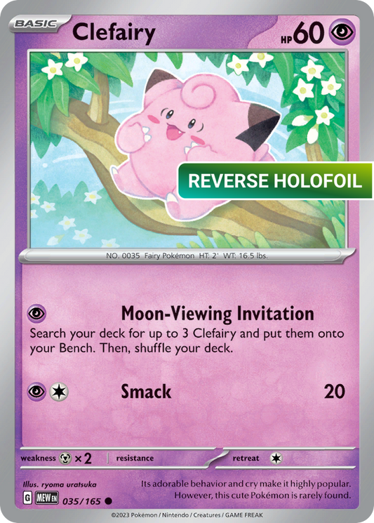 Clefairy (MEW) #035 [EN/R] s/o