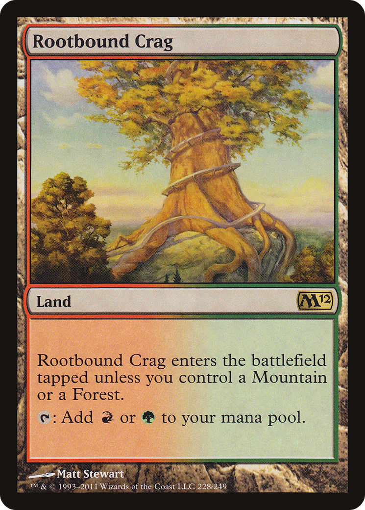 Rootbound Crag (M12) #228 [EN/N] s/o