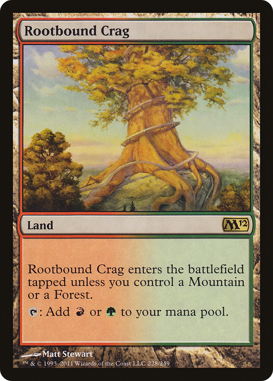 Rootbound Crag (M12) #228 [EN/N] s/o