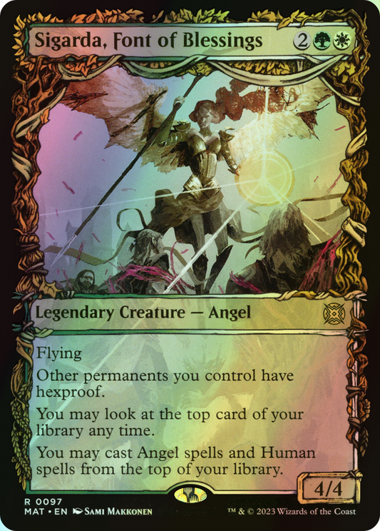 Sigarda, Font of Blessings (MAT) #97 [EN/F] s/o