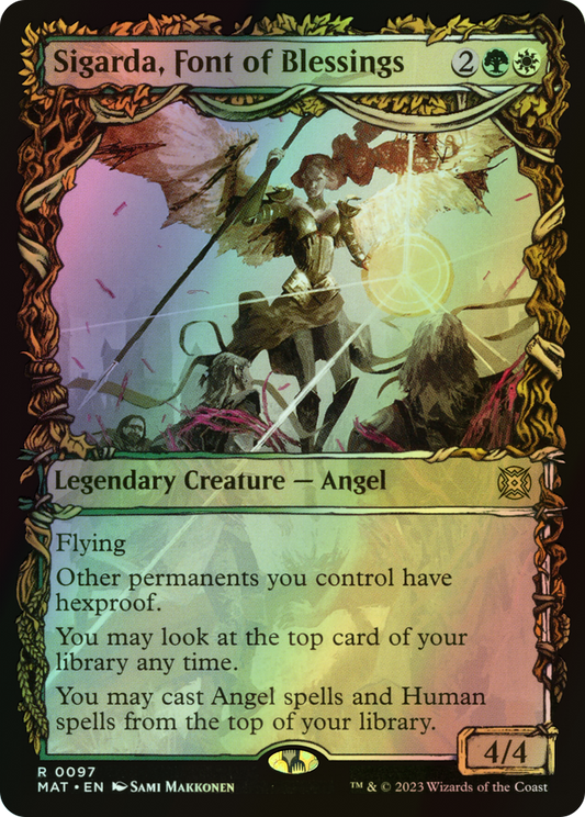 Sigarda, Font of Blessings (MAT) #97 [EN/F] s/o
