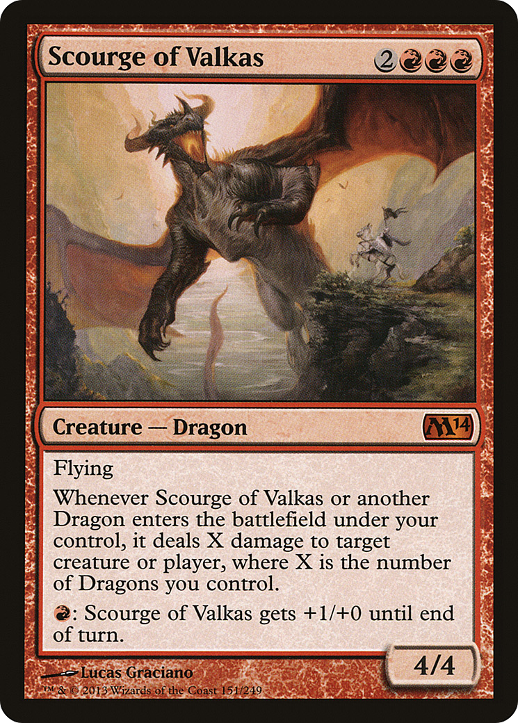 Scourge of Valkas (M14) #151 [EN/N]