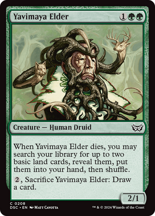 Yavimaya Elder (DSC) #208 [EN/N]