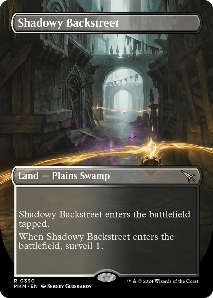 Shadowy Backstreet (MKM) #330 [EN/N] s/o