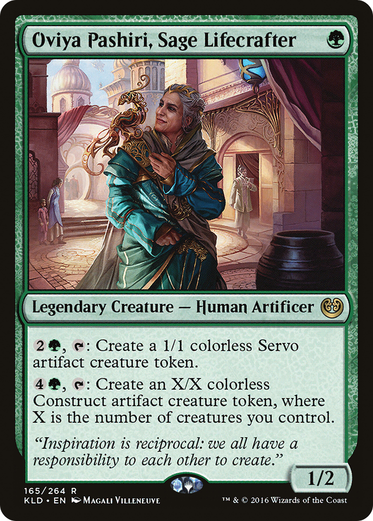 Oviya Pashiri, Sage Lifecrafter (KLD) #165 [EN/N]