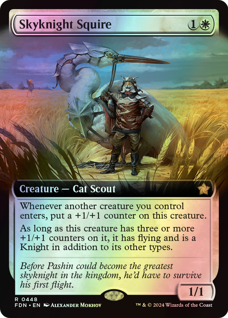 Skyknight Squire (FDN) #448 [EN/F] s/o