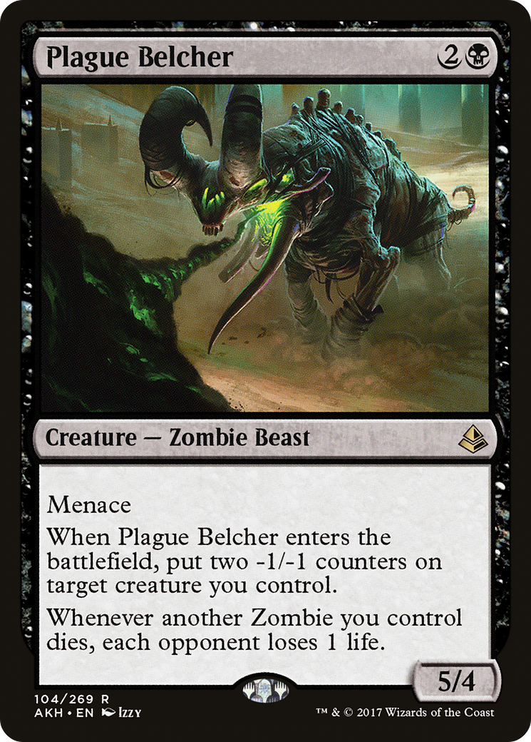 Plague Belcher (AKH) #104 [EN/N]