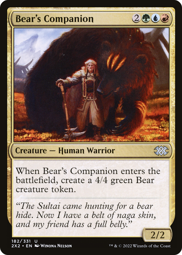 Bear's Companion (2X2) #182 [EN/N]