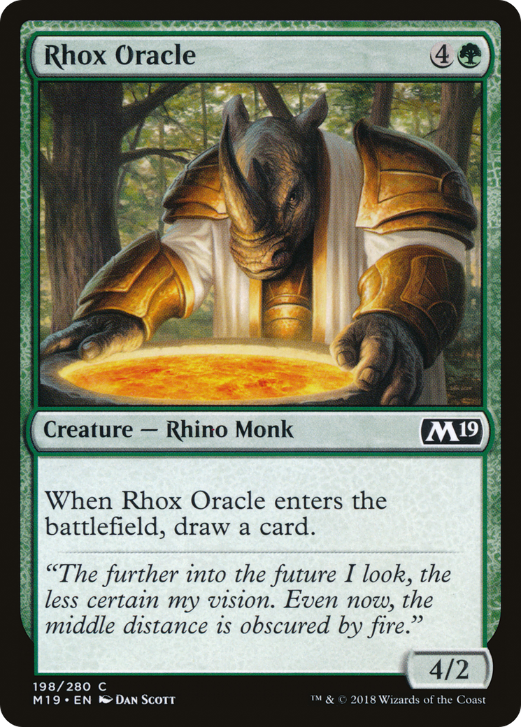 Rhox Oracle (M19) #198 [EN/N]