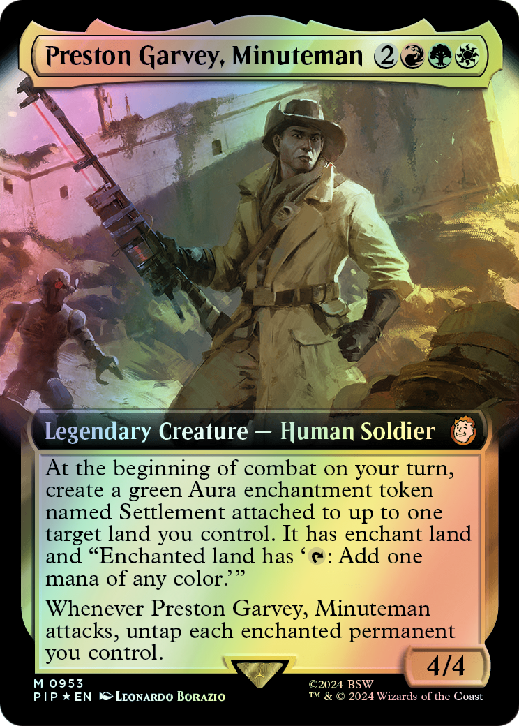 Preston Garvey, Minuteman - Surge Foil (PIP) #953 [EN/F]