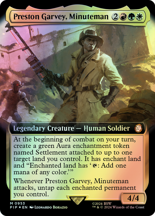 Preston Garvey, Minuteman - Surge Foil (PIP) #953 [EN/F]