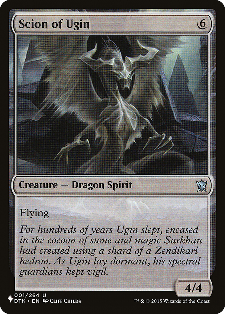 Scion of Ugin (PLST) #DTK-1 [EN/N]