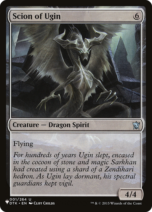 Scion of Ugin (PLST) #DTK-1 [EN/N]