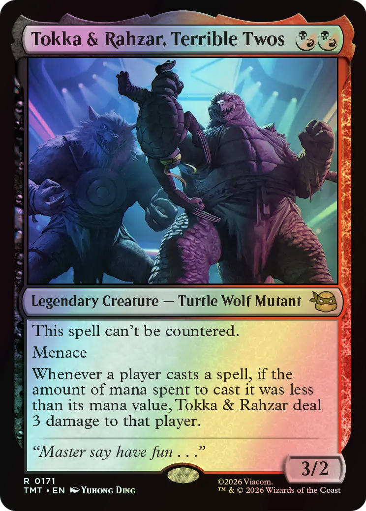 Tokka & Rahzar, Terrible Twos (TMT) #171 [EN/F] s/o