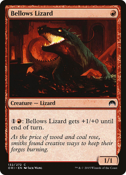 Bellows Lizard (ORI) #132 [EN/N]