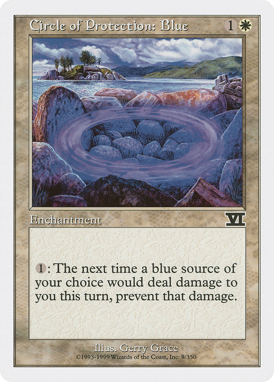 Circle of Protection: Blue (6ED) #9 [EN/N]
