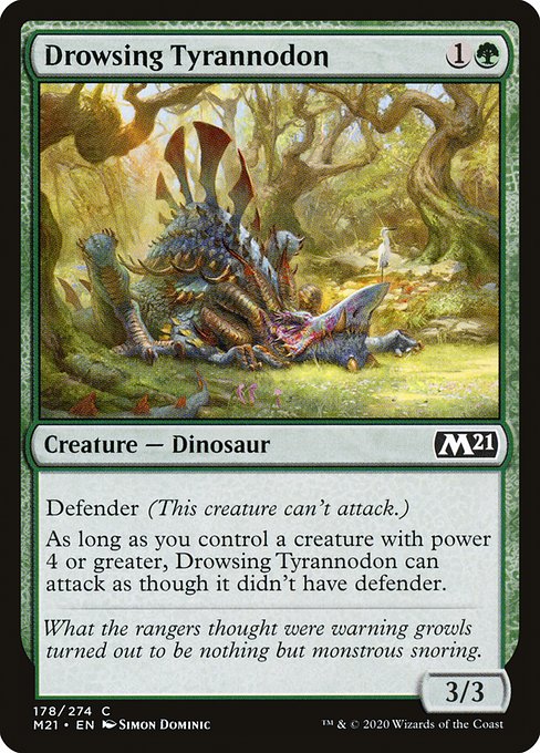 Drowsing Tyrannodon (M21) #178 [EN/N]