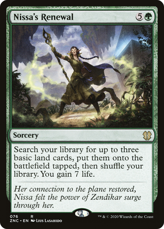 Nissa's Renewal (ZNC) #76 [EN/N]