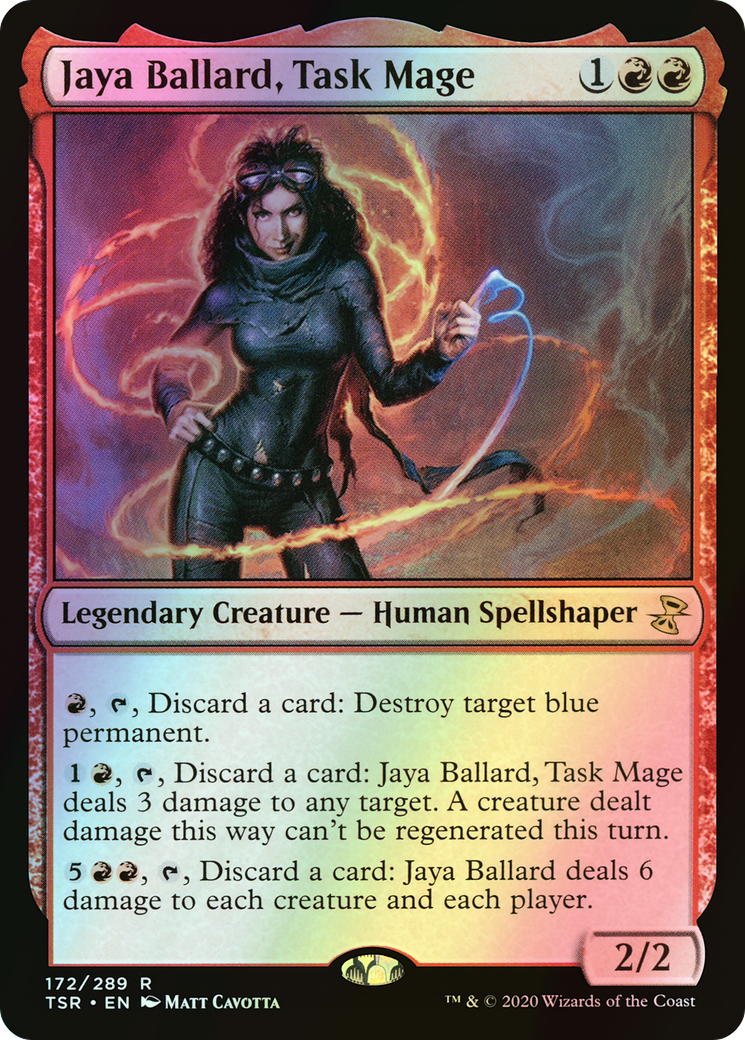 Jaya Ballard, Task Mage (TSR) #172 [EN/F]