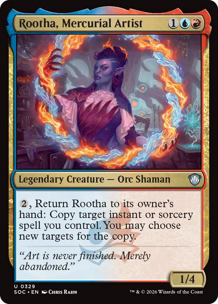 Rootha, Mercurial Artist (SOC) #329 [EN/N]
