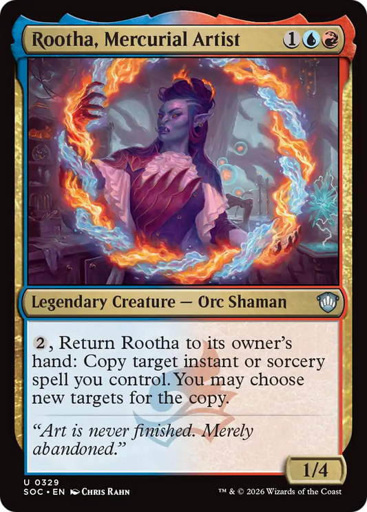 Rootha, Mercurial Artist (SOC) #329 [EN/N]