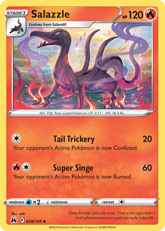 Salazzle (CRZ) #028 [EN/N]