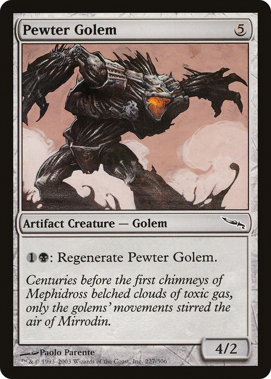 Pewter Golem (MRD) #227 [EN/N]