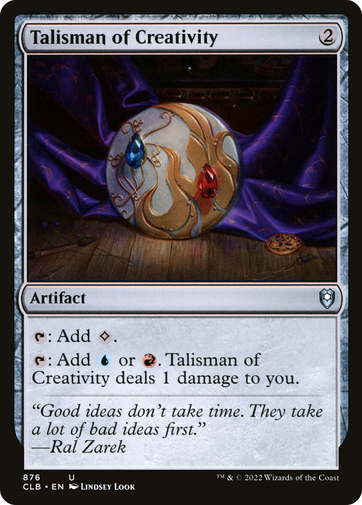 Talisman of Creativity (CLB) #876 [EN/N]