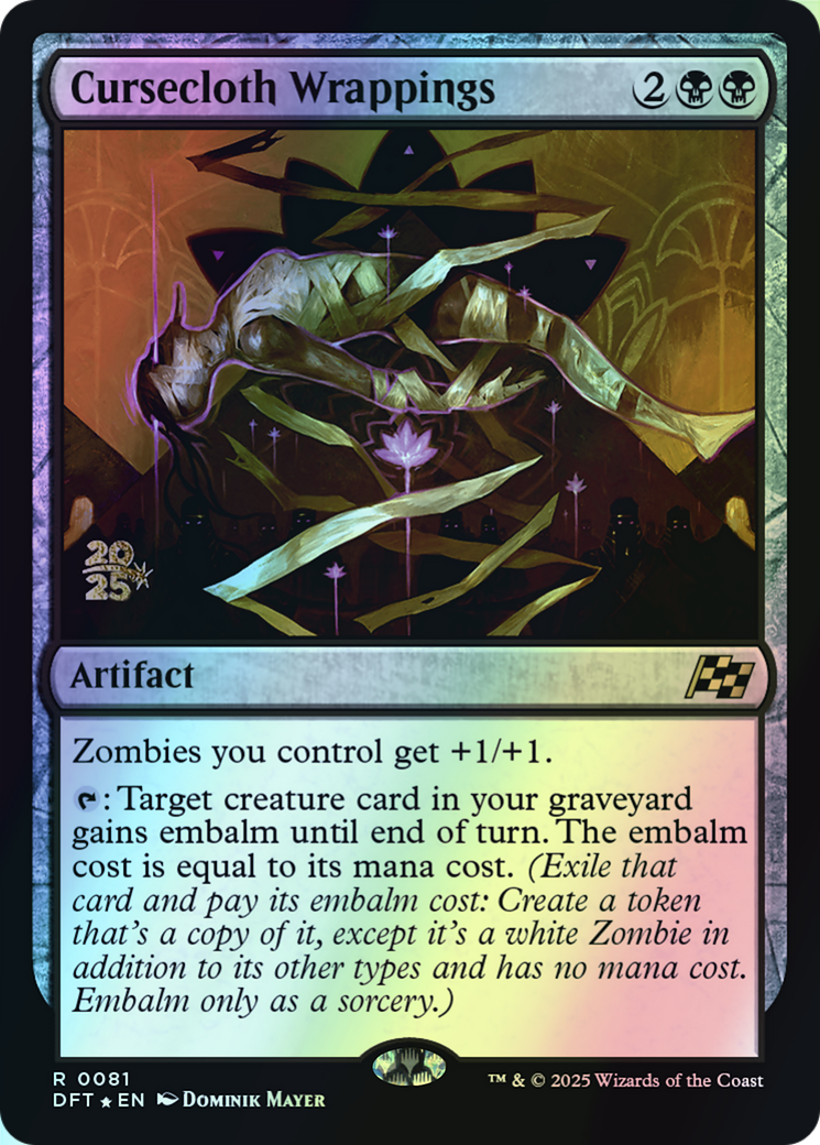 Cursecloth Wrappings (PDFT) #81s [EN/F]