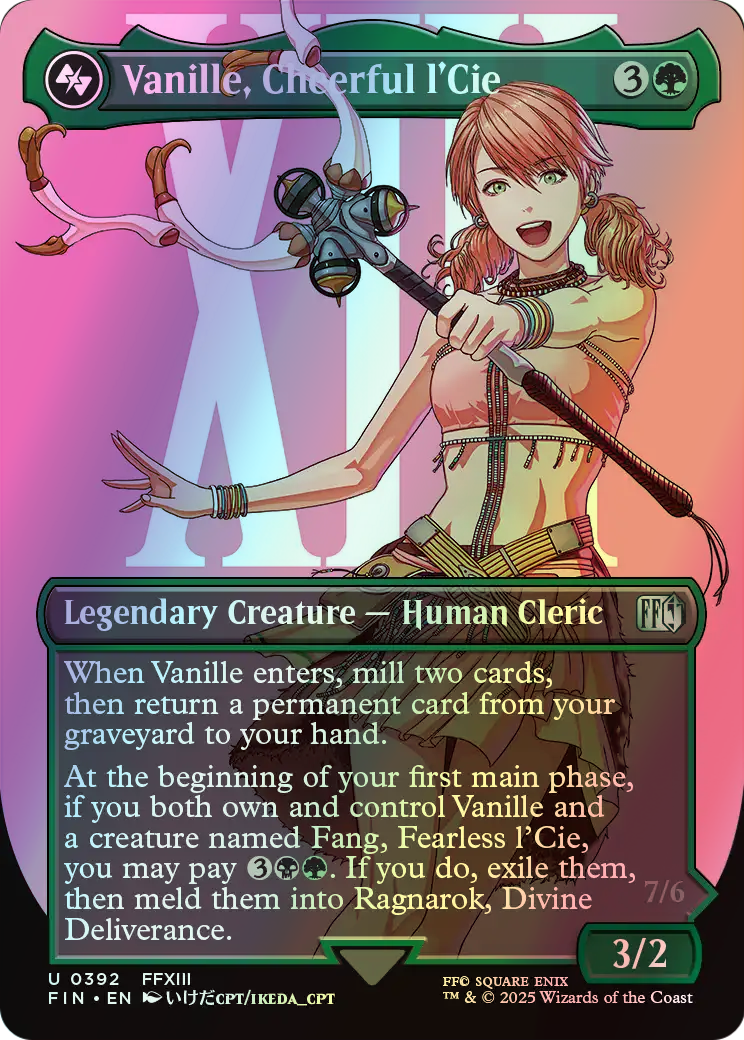 Vanille, Cheerful l'Cie (FIN) #392 [EN/F] s/o