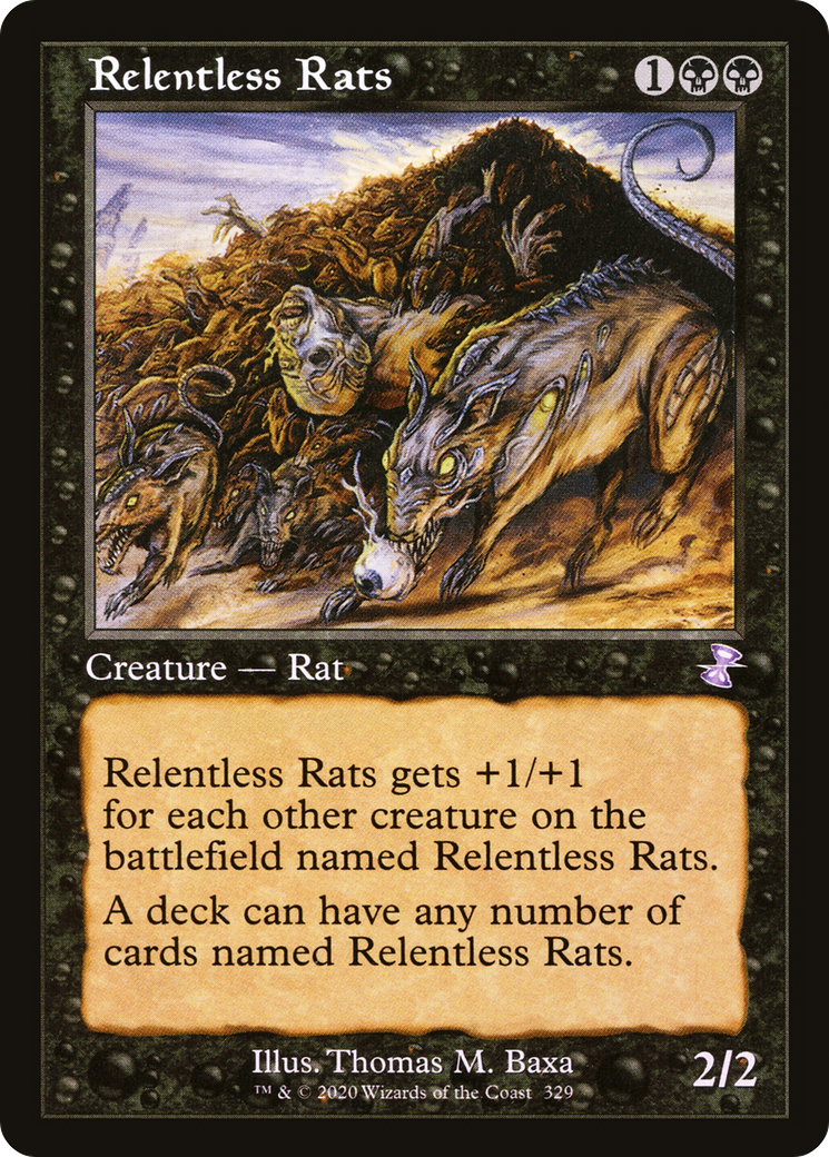 Relentless Rats (TSR) #329 [EN/N]