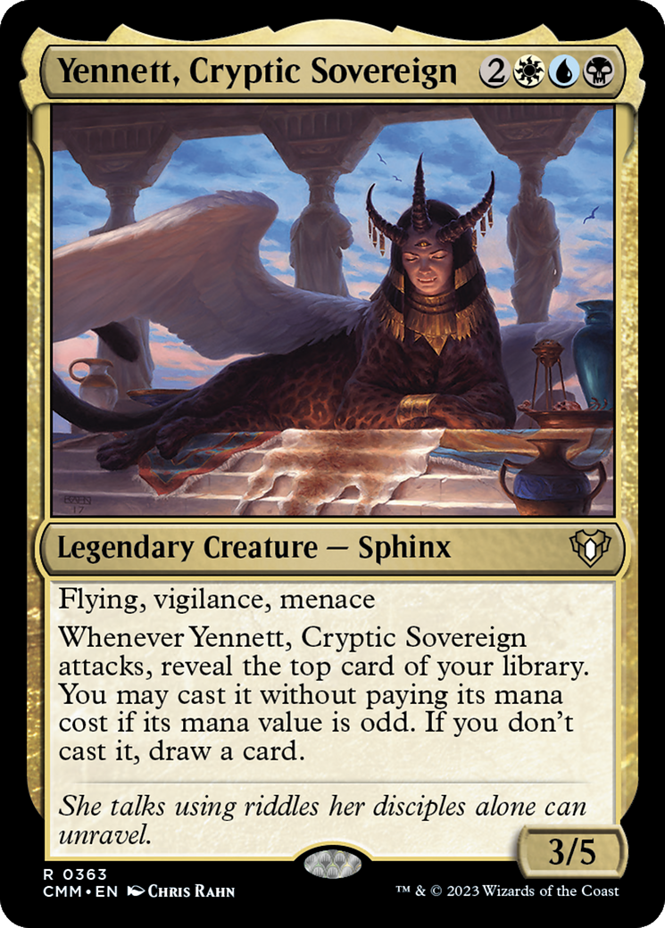 Yennett, Cryptic Sovereign (CMM) #363 [EN/N] s/o