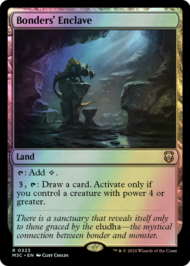 Bonders' Enclave - Ripple Foil (M3C) #323 [EN/F] s/o