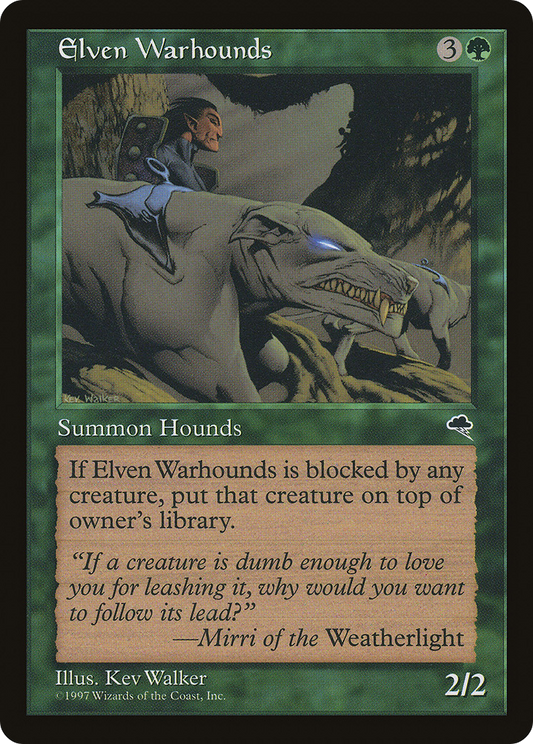 Elven Warhounds (TMP) #225 [EN/N]